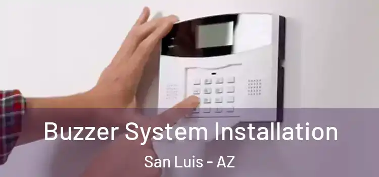 Buzzer System Installation San Luis - AZ